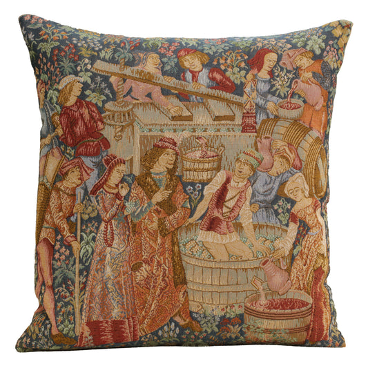 The Wine Press French Cushion Cover