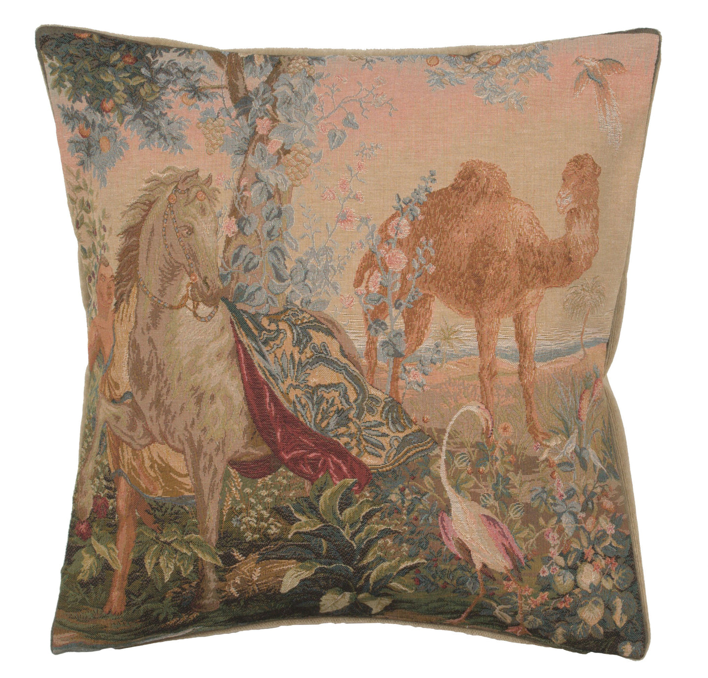 Cheval Drape I French Cushion Cover