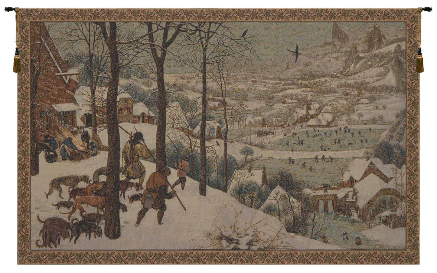 Hunters in the Snow European Tapestry