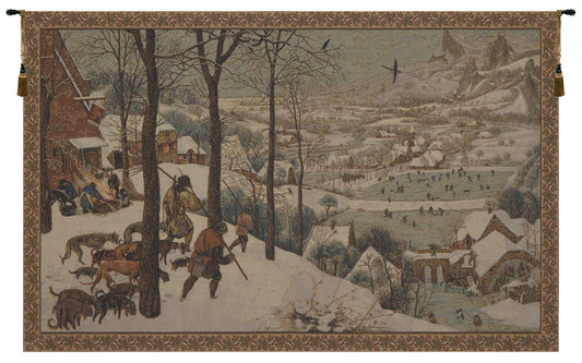 Hunters in the Snow European Tapestry
