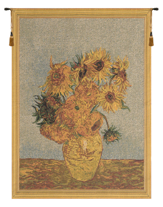 Sunflowers by Van Gogh I European Tapestry