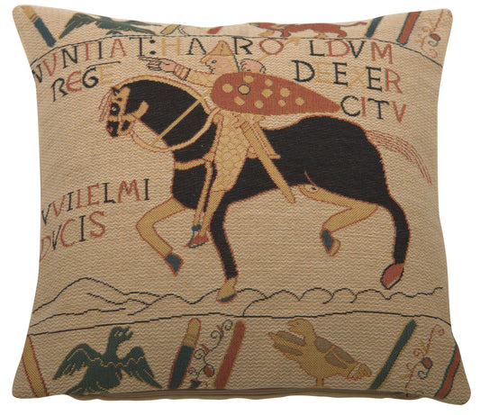 Bayeux Horse I European Cushion Covers