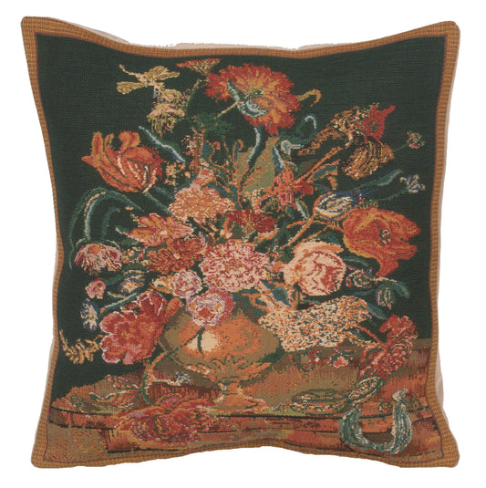 Flora Cotta Black II Cushion Cover Wholesale