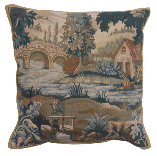 Paysage Flamand Moulin 1 European Cushion Cover