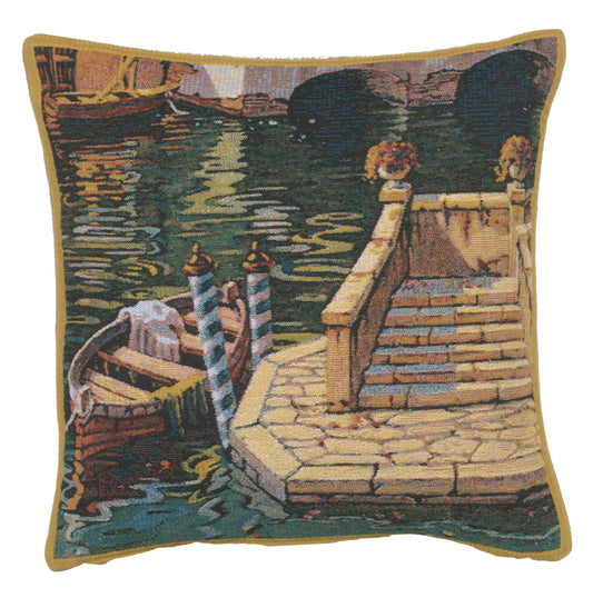 Varenna Reflections Boat European Cushion Cover