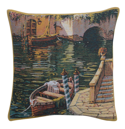 Varenna Reflections Boat II European Cushion Cover