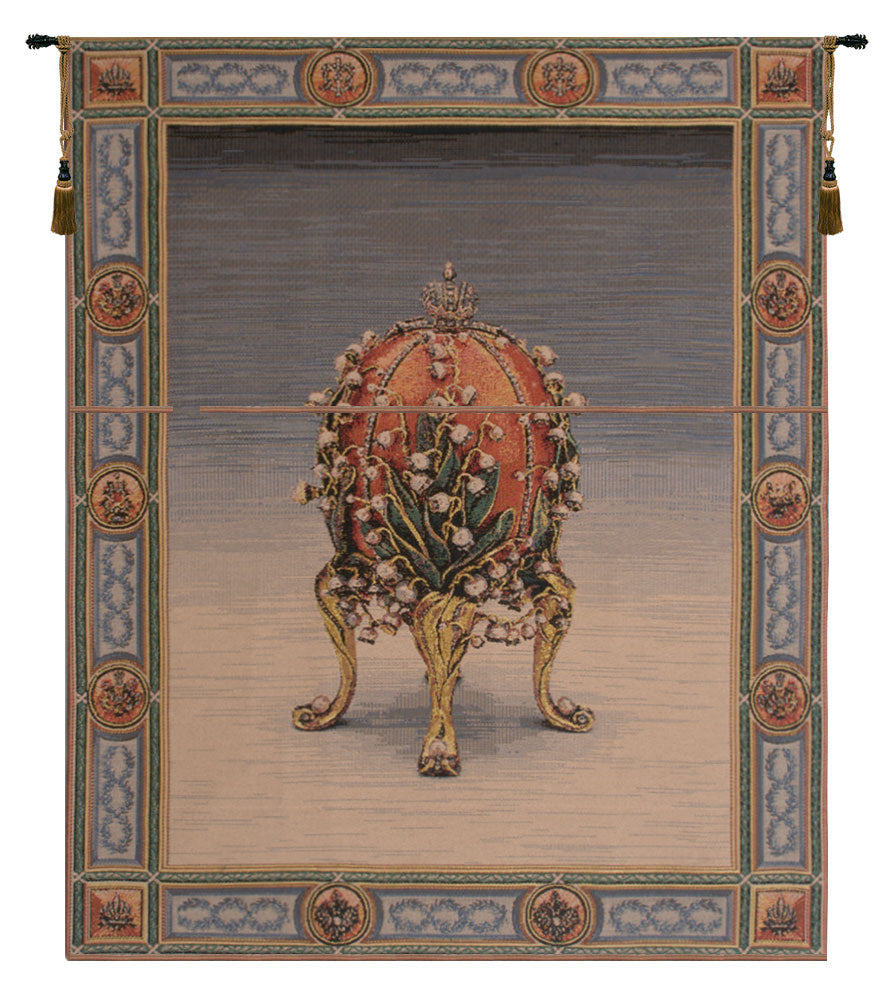 Lily of the Valley - Russian Jewel I Belgian Tapestry Wall Art