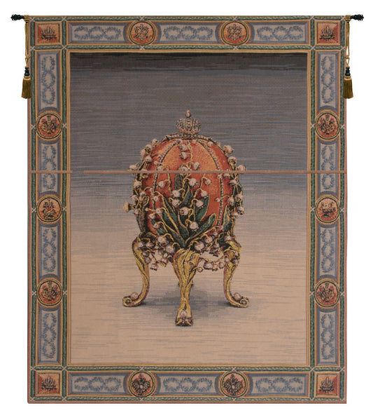 Lily of the Valley - Russian Jewel I Belgian Tapestry Wall Art