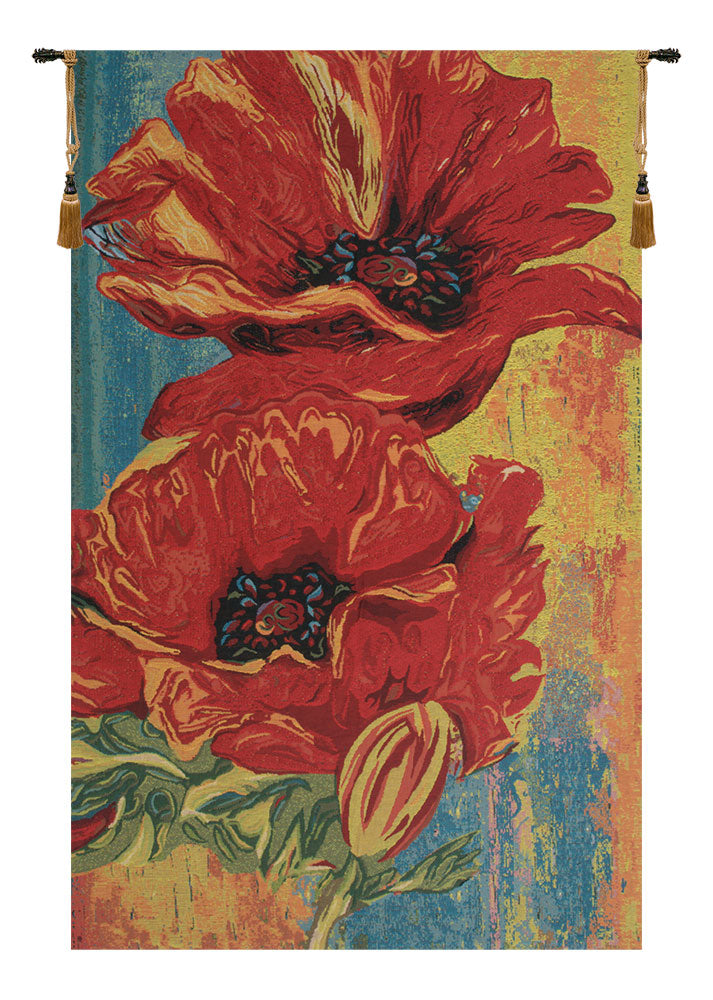 Two Poppys Tapestry Wholesale