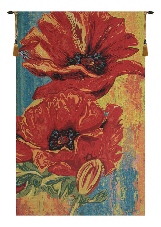 Two Poppys Tapestry Wholesale