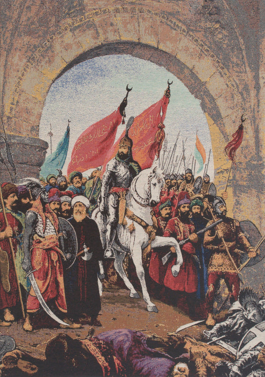 Tyrant March Stretched Wall Tapestry