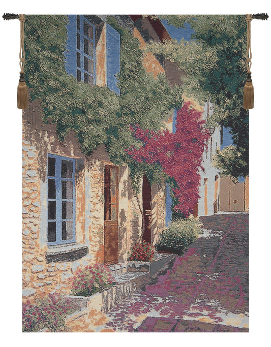 A Simple Path Stretched Wall Tapestry