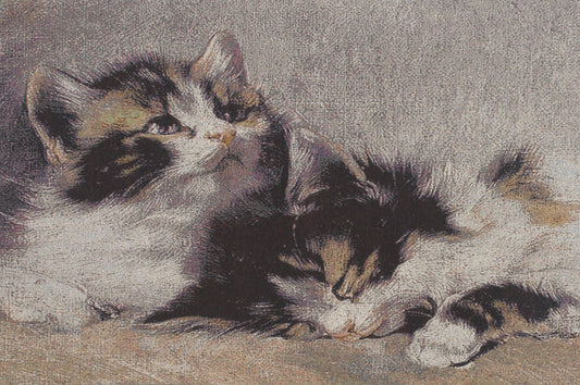 Cuddle Buddies Stretched Wall Tapestry