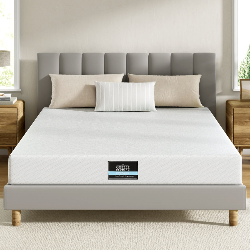 Giselle 20cm Memory Foam Mattress Green Tea Double