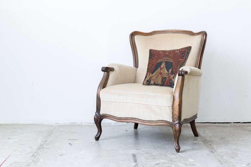 A Mon Seul Desir Dark European Tapestry Cushion Covers - RoseStraya.com