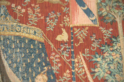 A Mon Seul Desir III Large French Cushion European Jacquard Tapestry Covers Living Room Decor - RoseStraya.com