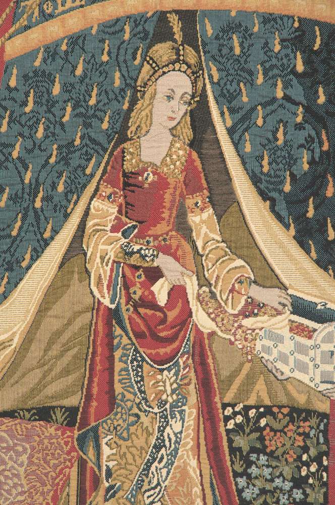 A Mon Seul Desir IV Tapestry Wall Hanging European Home Decor - RoseStraya.com