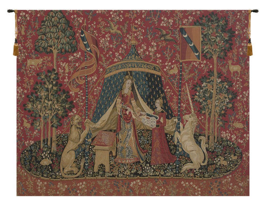 A Mon Seul Desir IV Tapestry Wall Hanging European Home Decor - RoseStraya.com