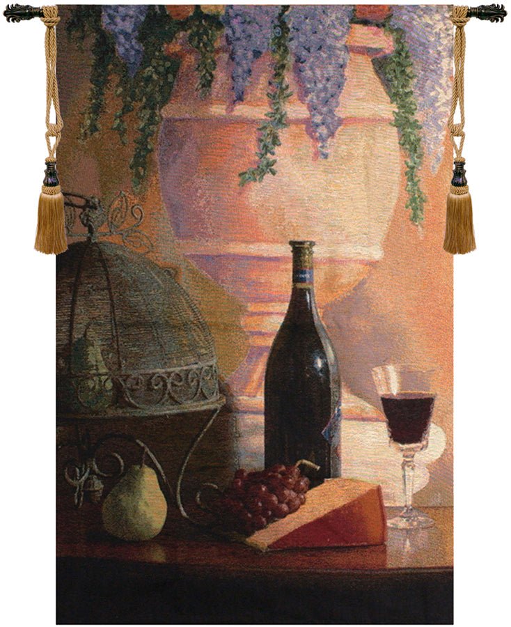 An Elegant Afternoon Gathering Fine Art Tapestry - RoseStraya.com