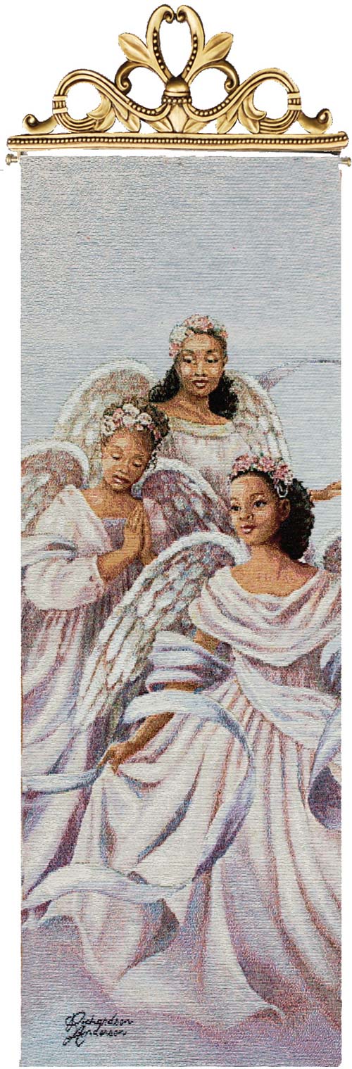 Angelic Trio Religious Bell Pull Decorative Bell Pulls - RoseStraya.com