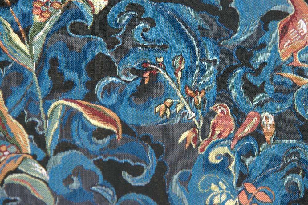 Animals Aristoloches Blue French Tapestry Wall Decor Backed with Lining & Tunnel - RoseStraya.com