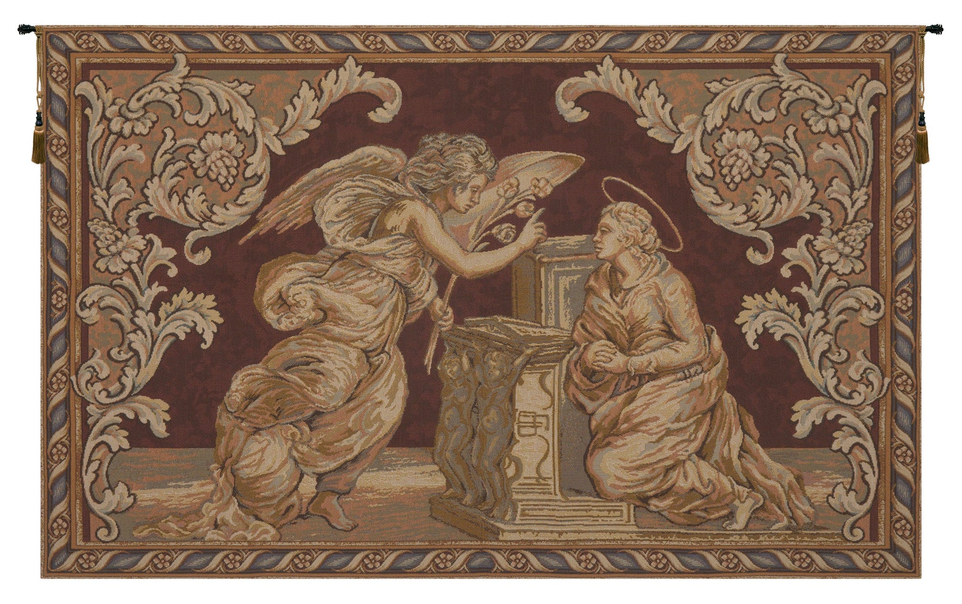 Annunciation Italian Tapestry - RoseStraya.com