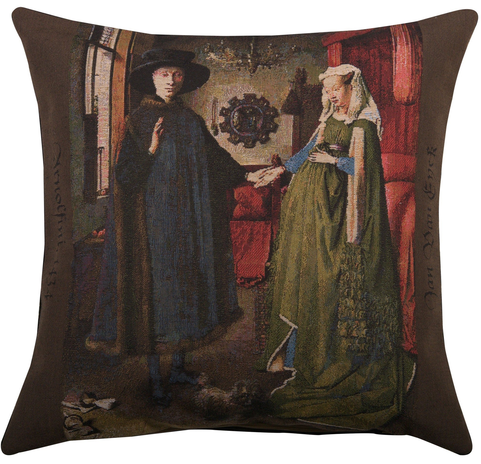 Arnolfini European Tapestry Cushions Cushion Covers Home Decor Lining Zipper - RoseStraya.com