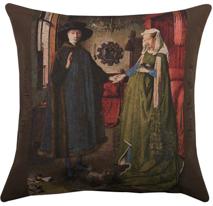 Arnolfini European Tapestry Cushions Cushion Covers Home Decor Lining Zipper - RoseStraya.com
