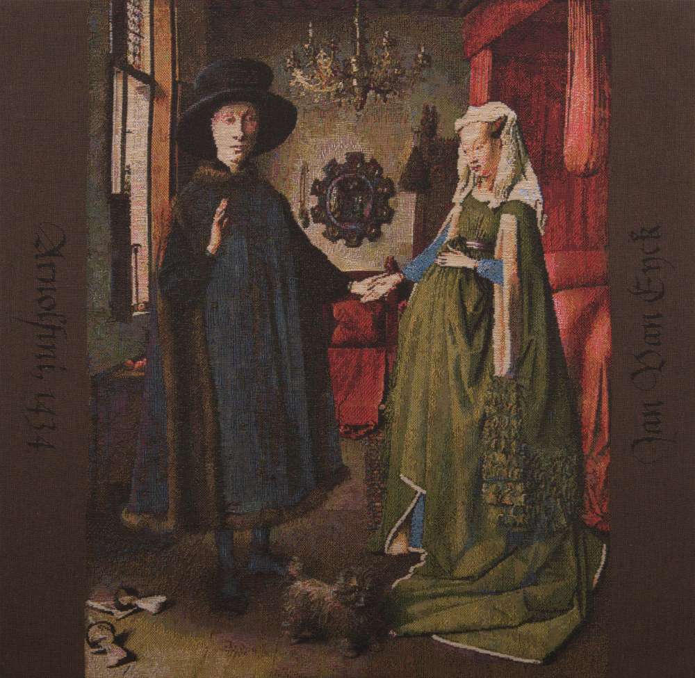 Arnolfini European Tapestry Cushions Cushion Covers Home Decor Lining Zipper - RoseStraya.com