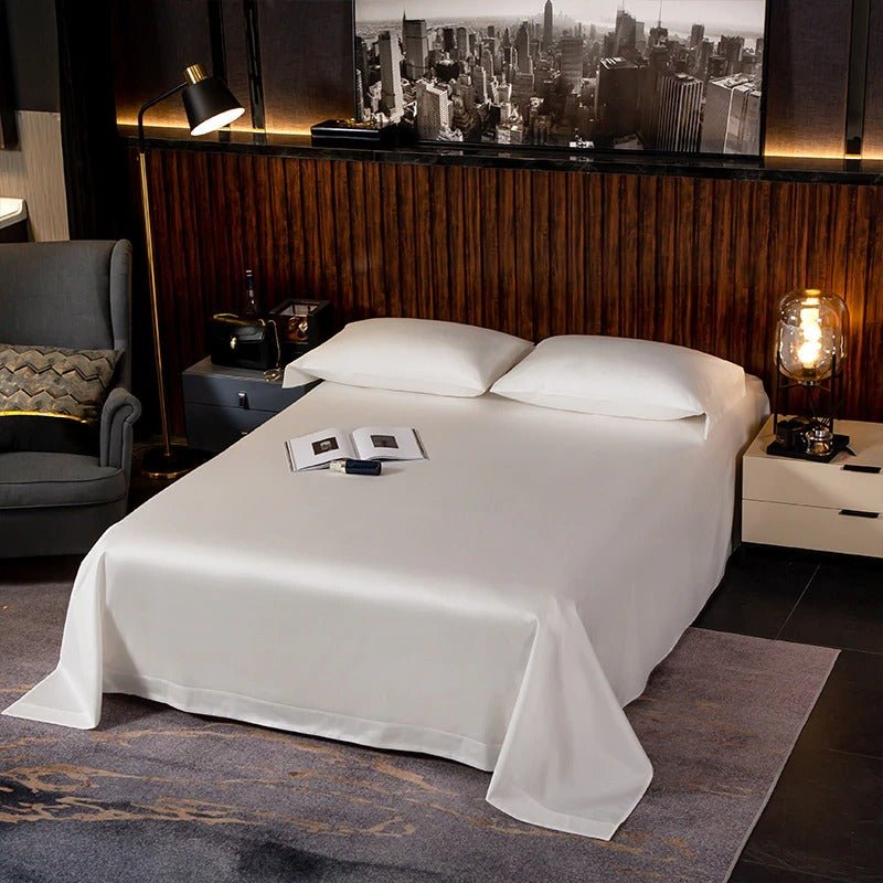 Asombrosa White Silky Soft Egyptian Cotton Bedding Set - RoseStraya.com