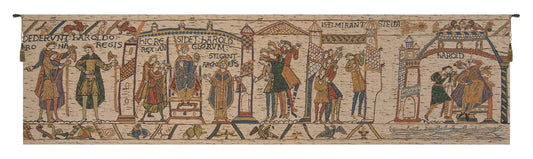 Bayeux King Harold Tapestry Wall Art Decor Backed with Lining & Tunnel - RoseStraya.com