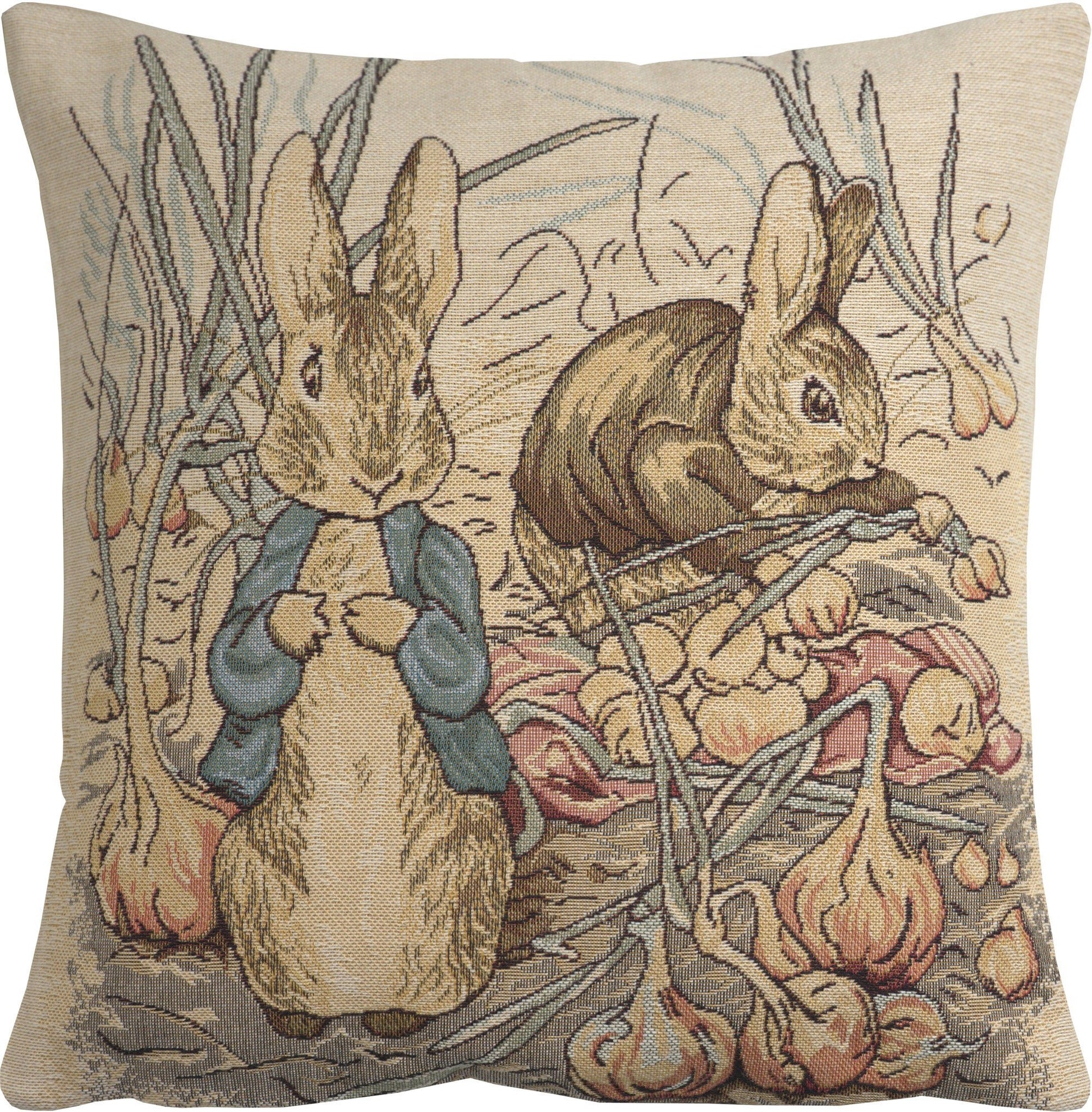 Benjamin Beatrix Potter European Tapestry Cushion Covers Home Decor Lining Zipper - RoseStraya.com