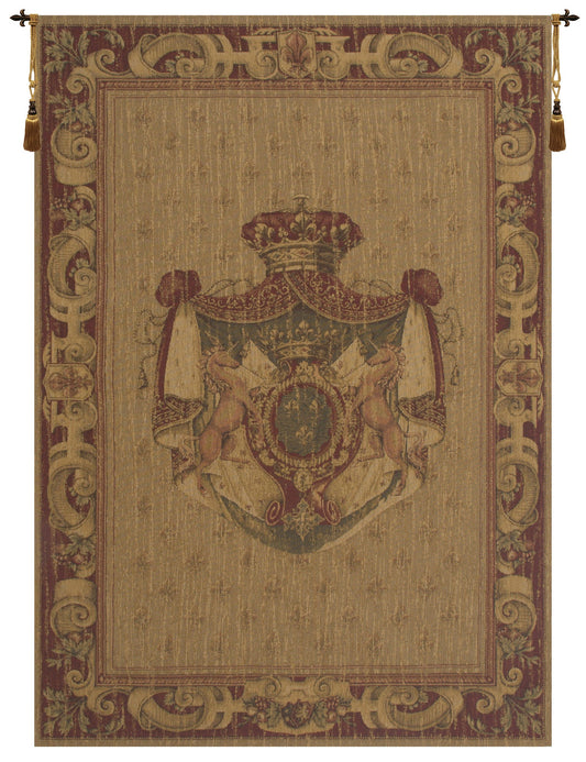 Blason Angouleme Belgian Tapestry Wall Art Decor Backed with Lining & Tunnel - RoseStraya.com