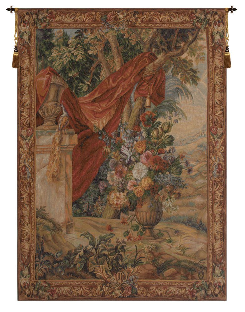 Bouquet Au Drape I French Tapestry - RoseStraya.com