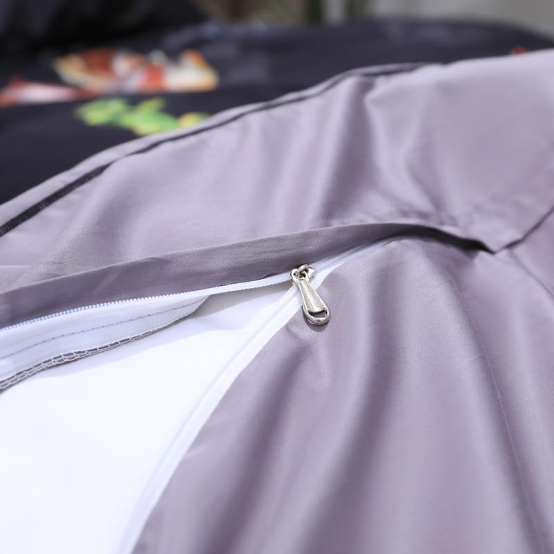 Callista Black Egyptian Cotton Duvet Cover Set - RoseStraya.com