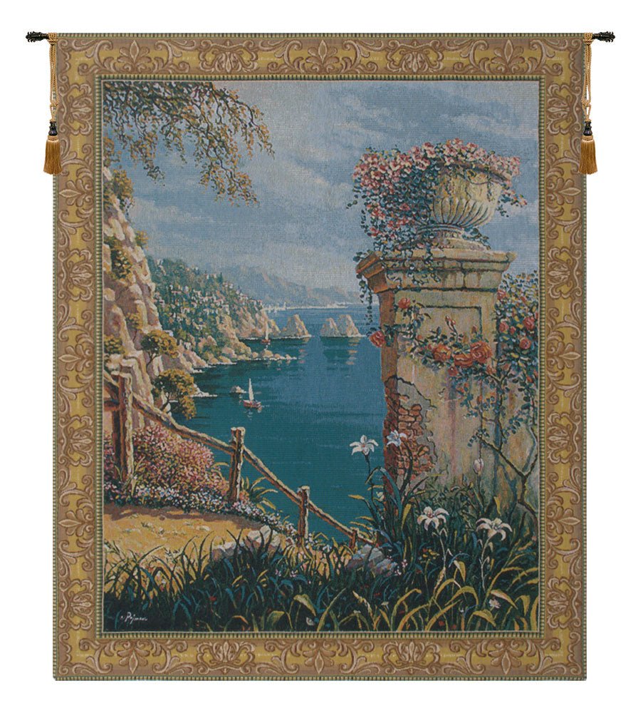 Capri Vista Belgian Tapestry Wall Art - RoseStraya.com