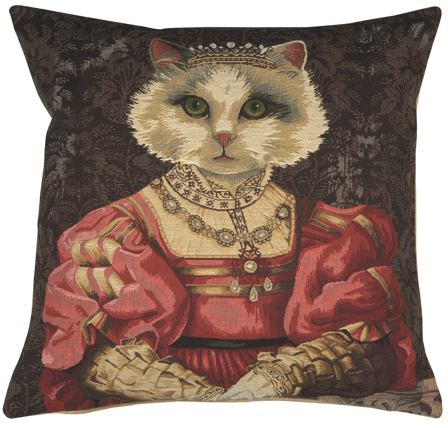 Cat With Crown A European Cushion Covers - RoseStraya.com