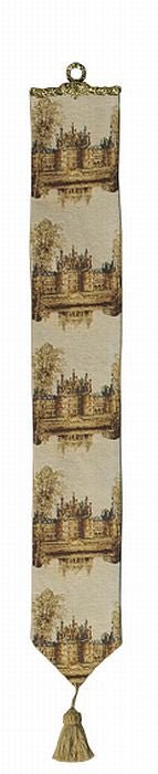 Chambord II European Tapestry Bell Pull - RoseStraya.com