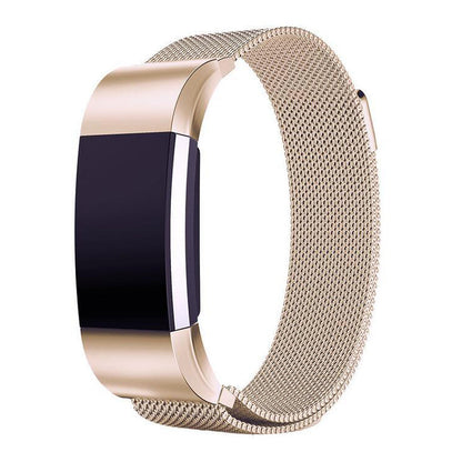 Fitbit Charge 2 Bands Magnetic Milanese Loop Stainless Steel Replacement Strap