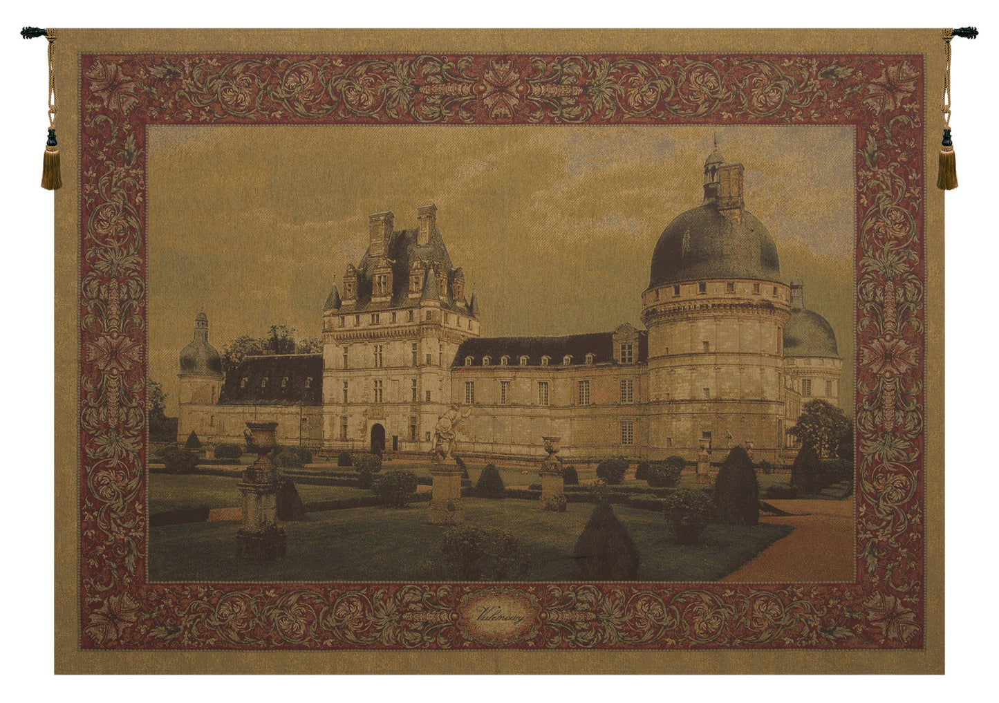Chateau Valencay I Belgian Tapestry - RoseStraya.com