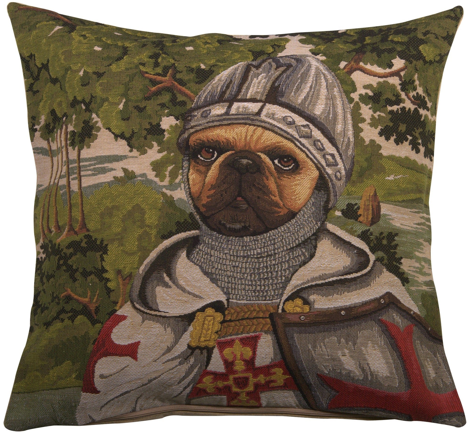 Chien Lancelot European Cushion Covers - RoseStraya.com