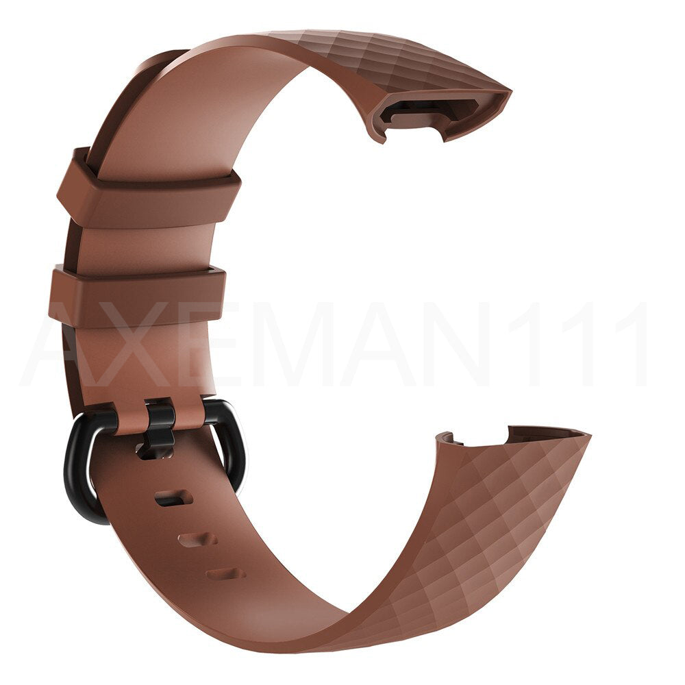 Fitbit Charge 3/4/SE Bands Replacement Strap Soft Silicone Smartwatches Bracelet