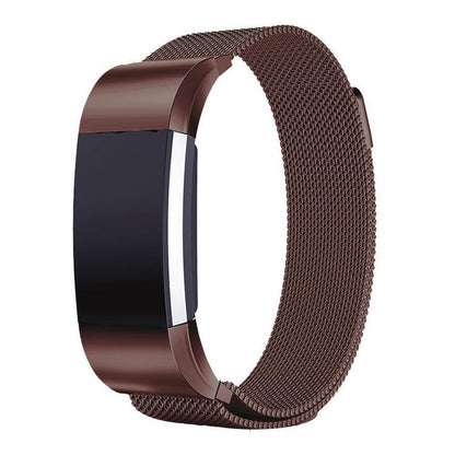 Fitbit Charge 2 Bands Magnetic Milanese Loop Stainless Steel Replacement Strap