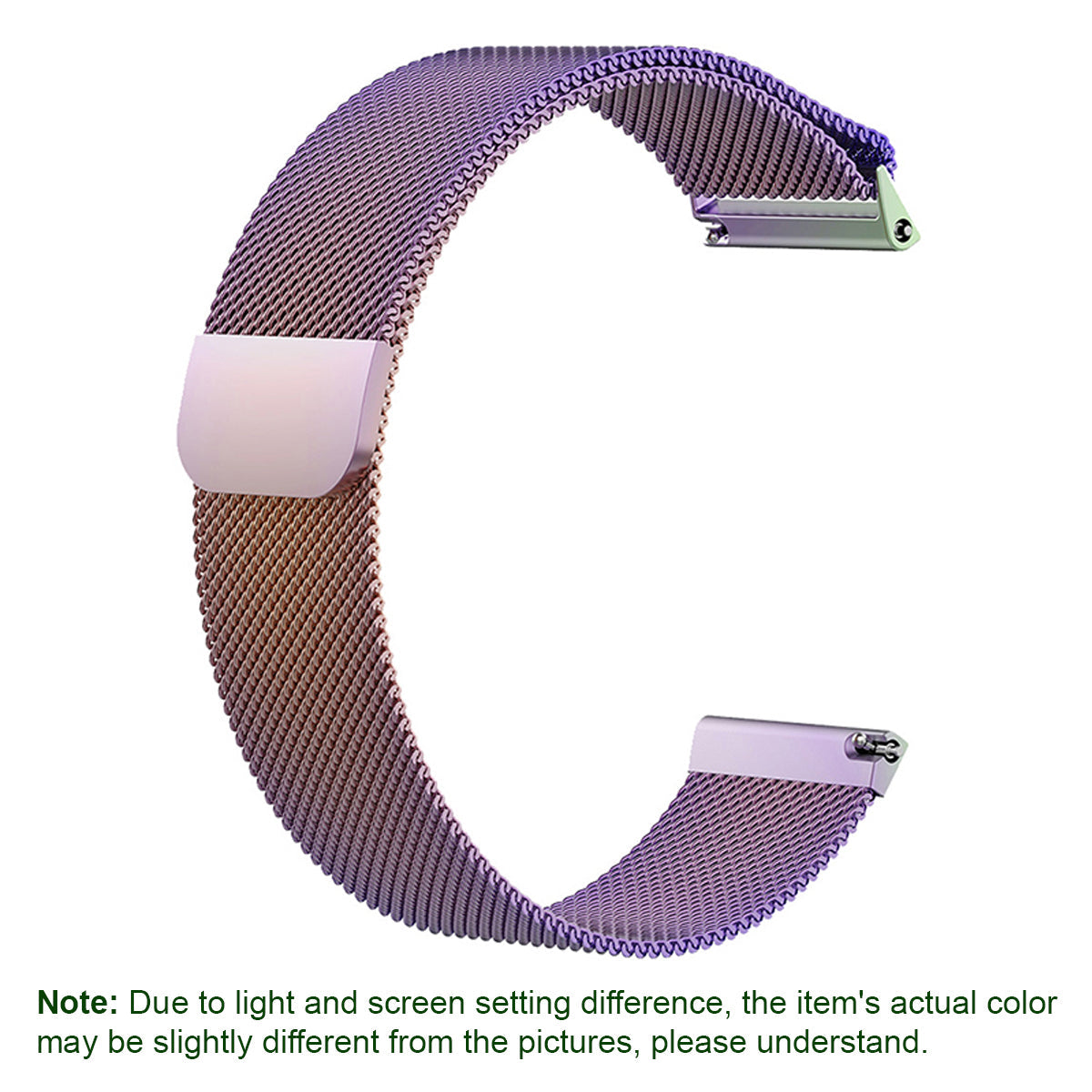 Fitbit Versa 1/2/Lite Milanese Bands Magnetic Stainless Steel Smart Watch Strap