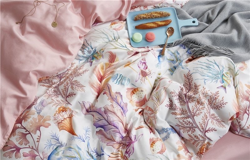 Cordelia Ultra Soft Egyptian Cotton Duvet Cover Set - RoseStraya.com