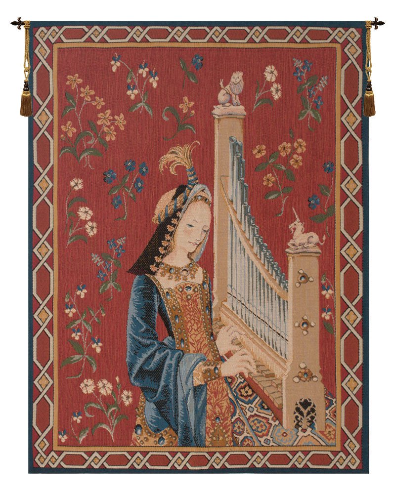 Dame A La Licorne I French Tapestry - RoseStraya.com