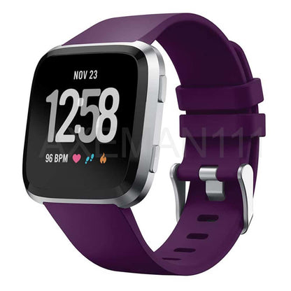 Fitbit Versa Band/Lite/Versa 2 Replacement Silicone Wristband Small Large Strap