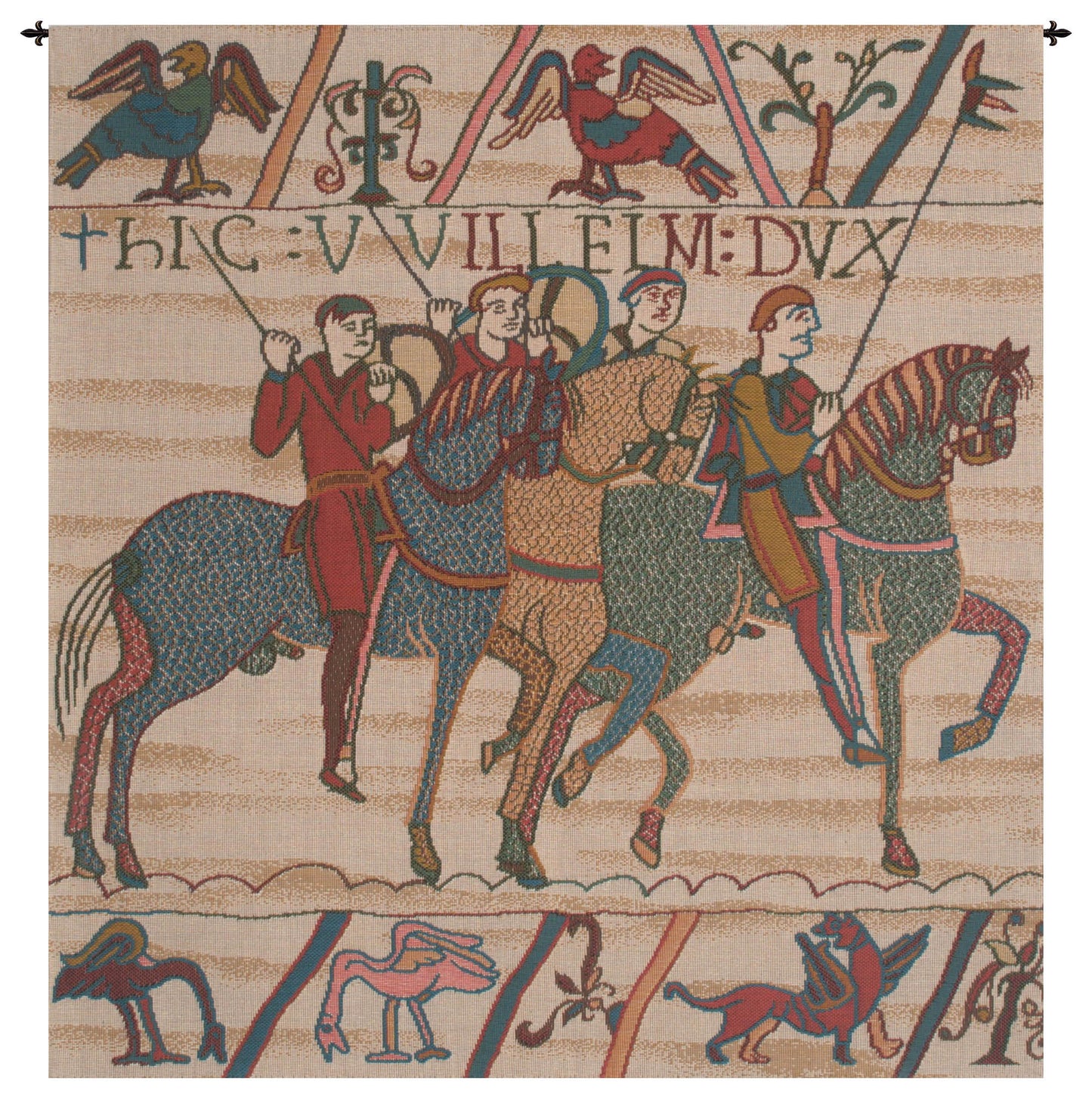 Duke William Departs No Border French Tapestry - RoseStraya.com