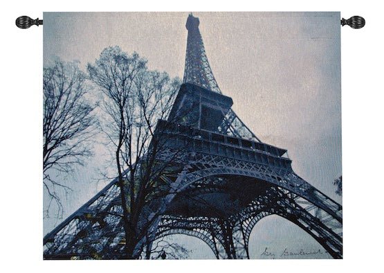Eiffel Tower Fine Art Tapestry - RoseStraya.com