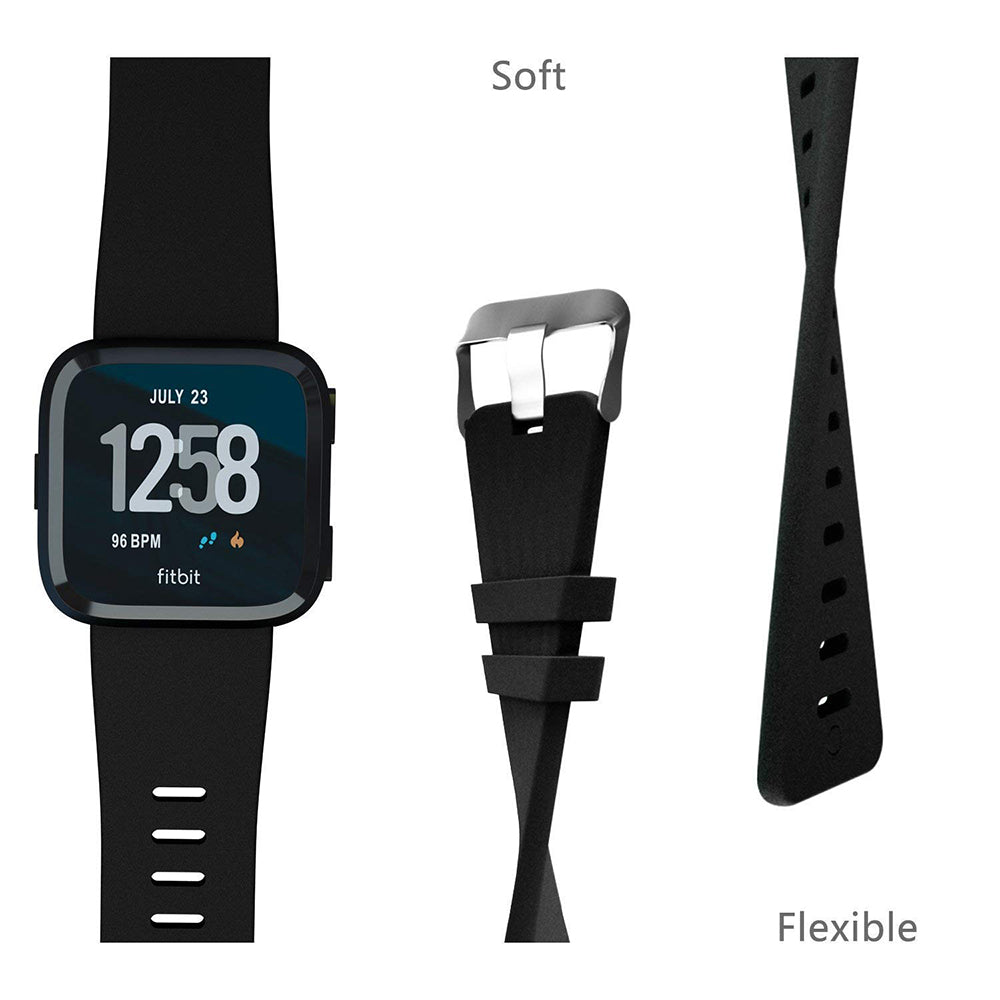 Fitbit Versa 1/2/Lite Replacement Bands Silicone Breathable Smart Watch Strap